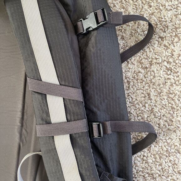 Vintage Eddie Bauer First Ascent Little Tahoma 30 Mountaineer Pack Orange Gray - Picture 6 of 16